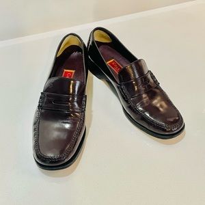 Cole Haan Vintage Cordovan leather women’s Penny Loafers